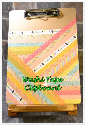 Washi Tape Clipboard